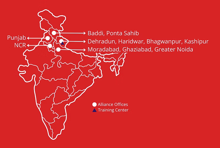 Our Presence Map